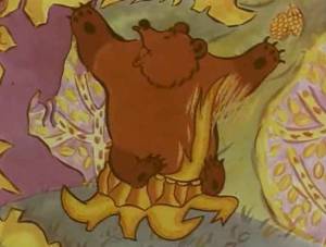 Сказка Мужик и медведь