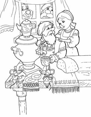 Раскраска Морозко