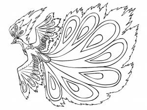 Раскраски Жар Птица
