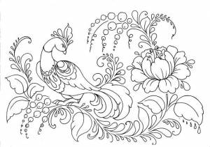 Иллюстрация Жар-птица