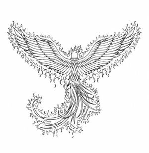 Раскраски Жар Птица