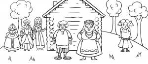 Иллюстрация КРОШЕЧКА ХАВРОШЕЧКА в стиле классика