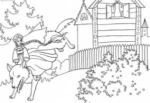 Как нарисовать мертвую царевну и семь богатырей карандашом поэтапно