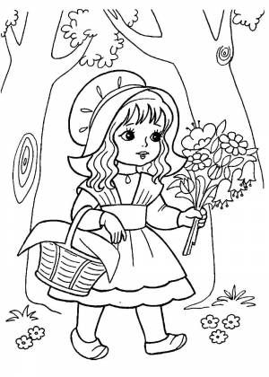 Раскраски по сказкам Шарля Перро