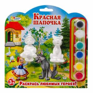 раскраска Красная шапочка и волк Multi Art , цены на Мегамаркет