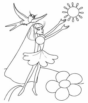 Дюймовочка и солнце