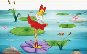 Дюймовочка рисунок к сказке