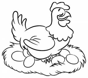 раскраска Гелий Курочка ряба 10209, цены на Мегамаркет