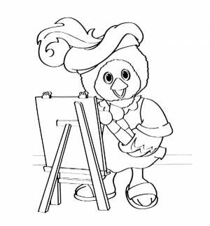 Раскраска спокойной ночи малыши