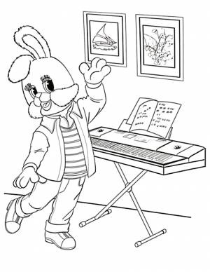 Раскраска Спокойной ночи малыши