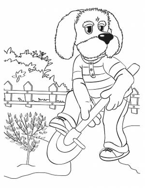 Раскраска Спокойной ночи малыши