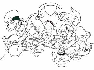 Персонажи Алиса в стране чудес