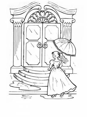 Раскраска Принцесса на горошине  в формате  для мальчиков