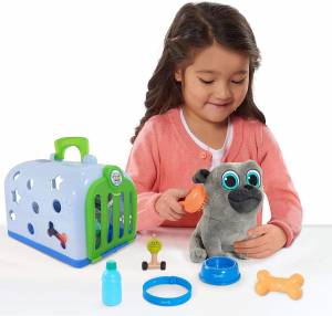 Дружные мопсы Бинго в переноске Puppy Dog Bingo