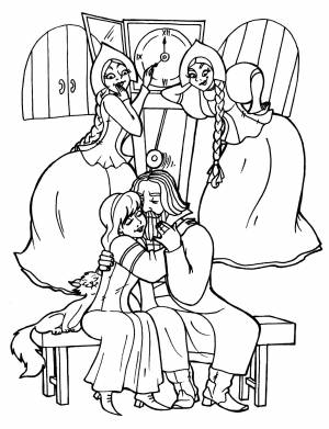 Иллюстрации аленький цветочек карандашом