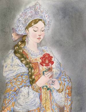 Иллюстрация Настенька