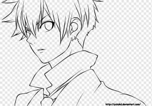 Штриховые рисунки Аниме Мангака, lineart anime, белый, лицо, манга png