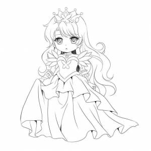 Раскраски куколки аниме