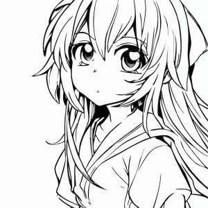 Раскраски аниме 12
