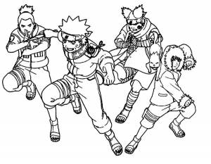 Раскраски Аниме