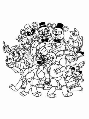 Раскраски Аниматроники