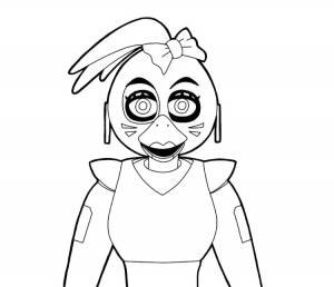 Раскраска аниматроники добрые