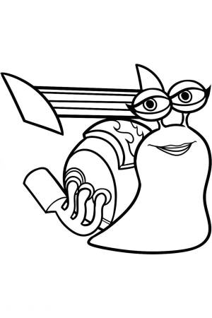 Раскраски Турбо   в формате