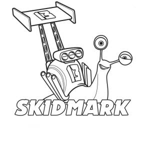 Раскраски Турбо