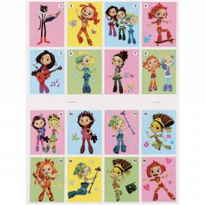 Развивающая раскраска с вырубкой и наклейками