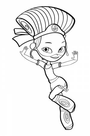 Раскраска сказочный патруль