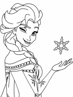 Раскраски Холодное сердце   в формате