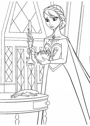 Раскраски Холодное сердце