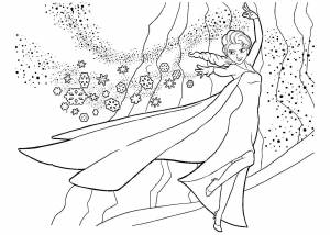 Раскраски Эльзы