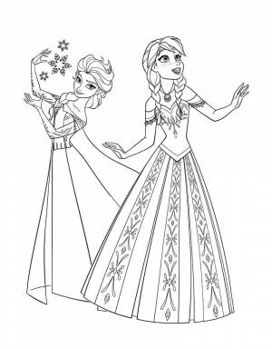 Раскраски Раскраска Персонажи из мультфильма холодное сердце раскраски холодное сердце, Сайт раскрасок