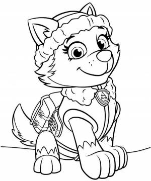 Раскраски Щенячий патруль