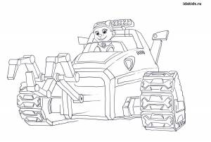 Раскраска Щенячий Патруль   50
