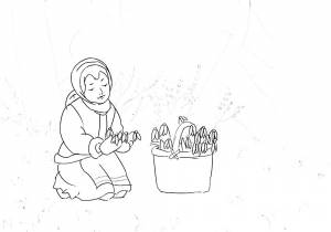 Раскраска 12 Месяцев