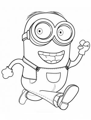 Раскраска Миньоны