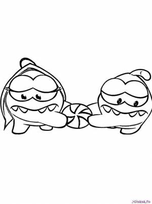 Раскраска Ам Ням 17