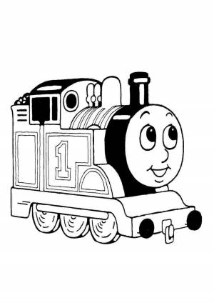 Раскраска томас