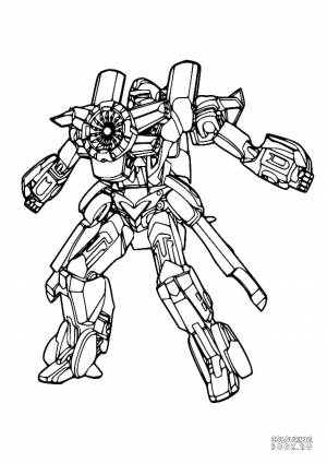 Раскраски из мультсериала Тобот