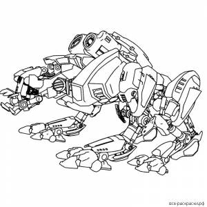 Раскраска тоботы детективы галактики