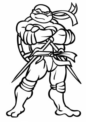 Раскраска Черепашки ниндзя
