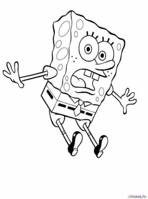 Раскраски Спанч Боб