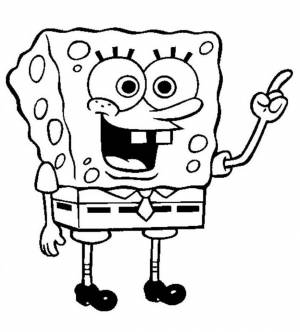 Раскраски Губка Боб