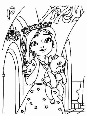 Раскраски Царевны