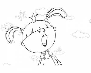 Раскраска Жила была царевна