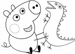 раскраски для детей с героями мультиков свинка пеппа раскраски для детей