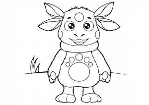 Раскраски Для малышей 4 5 года из мультиков