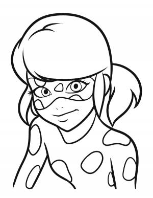 Леди Баг в маске